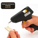 Ver imagem 7 de Pistola de Cola Quente Pequena Mini Aplicador Bico Fico Metalico Alta Precisao 8W Preto Bivolt