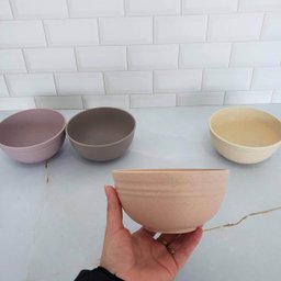 Kit 12 Cumbucas Bowl de Bambu Ecológico Sortido Sobremesa Cereais Frutas Petiscos - 9