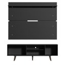 Ver imagem 7 de Rack Madesa Dubai e Painel para Tv até 65 Polegadas com Pés - Preto/rustic D8d8