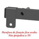 Ver imagem 6 de SUPORTE UNIVERSAL FIXO REGUA TV 56" VESA ATÉ 400 PRETO