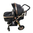 Ver imagem 3 de Carrinho de Bebê Golden Dourado Club Baby Preto