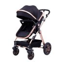 Ver imagem 5 de Carrinho de Bebê Golden Dourado Club Baby Preto