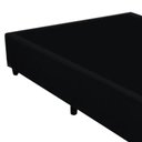 Ver imagem 5 de Cama Box Casal Suede Sereneprime Preto 138x188x40