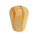 Ver imagem 7 de Kit 12 Puxadores de Madeira Redondos para Móveis Gavetas Armários Modelo Cone