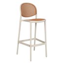Ver imagem 5 de Banqueta Gourmet Alta 47cm X 76cm Polipropileno Rattan 2 Un Cor:nude
