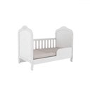 Ver imagem 4 de Berço Americano 3 em 1 Elô 100% Mdf Branco Brilho - Móveis Peroba