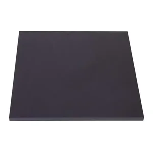 Prateleira Tampo para Mesa em Mdf 15mm Cor Preto 80x80cm sem Suporte