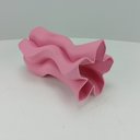 Ver imagem 4 de Vaso Decorativo Enfiete Casa Aparador 3D Home&Co Cerâmica 24x14x14cm Rosa