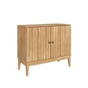 Ver imagem 1 de Buffet Aparador com 2 Portas Mel Mdp 90x38x77cm Mb 1062 Movelbento