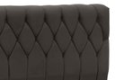 Ver imagem 2 de Cabeceira Viena Plus Casal 1,40 Suede Marrom Chocolate - Simbal