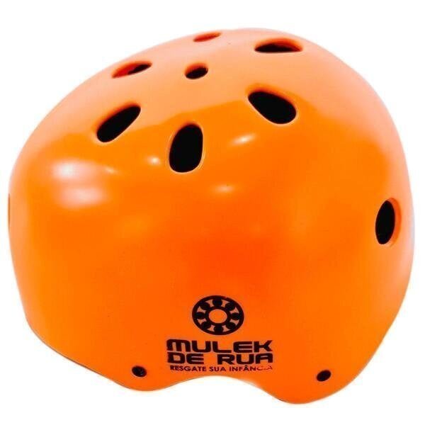Capacete Infantil Adulto Profissional Mulek De Rua Laranja P - 3