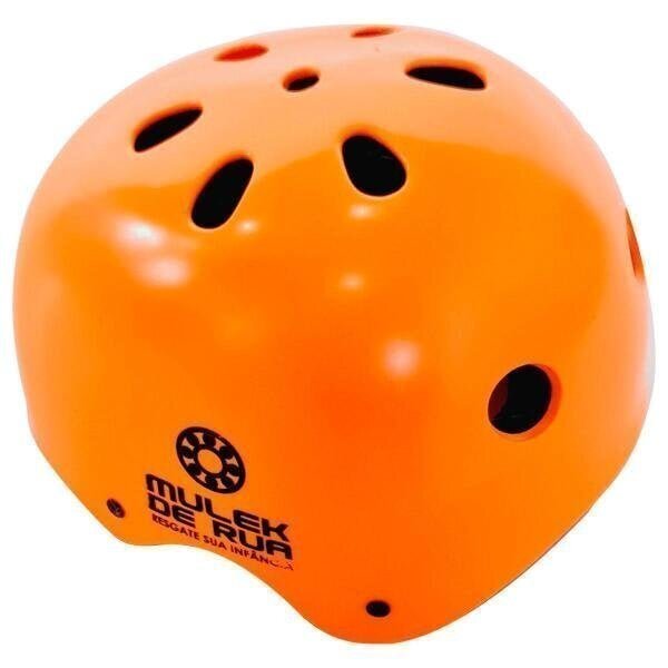 Capacete Infantil Adulto Profissional Mulek De Rua Laranja P - 1