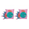 Boia de Braço Infantil Peixinhos 23cm X 15cm Rosa - Mor - 1