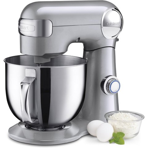Cuisinart Stand Mixer 12 Velocidades, 5.5-qt, 500w, Silver Lining