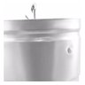 Comedouro Galvanizado 3kg Prato Plástico Vermelho para Aves - 3