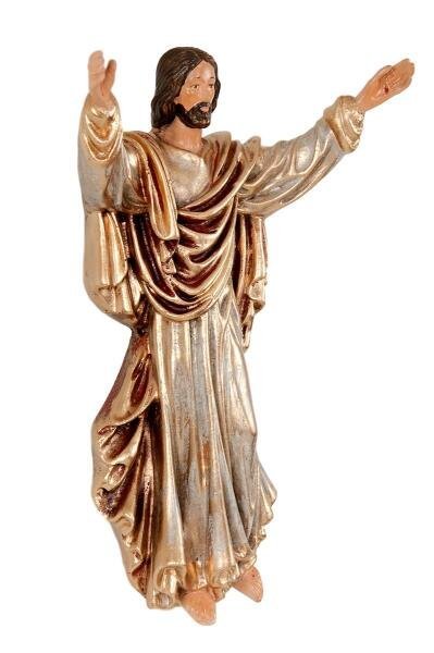 Imagem em Resina para Parede, Tam 30 cm: Cristo Ressuscitado (294) - 3