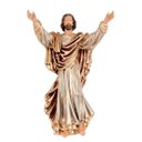 Ver imagem 4 de Imagem em Resina para Parede, Tam 30 Cm: Cristo Ressuscitado (294)