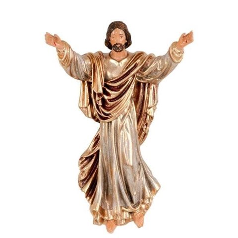 Imagem em Resina para Parede, Tam 30 Cm: Cristo Ressuscitado (294)