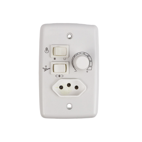 Chave Rotativa P/ Ventilador de Teto + Capacitor 4 uF 250 VAC
