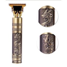 Maquina De Acabamento Retro Dragão Barba Cabelo Profissional - 6