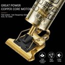 Ver imagem 4 de Maquina Barbeador Aparador de Pelos Retro Buda Gold Daling