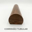 Ver imagem 4 de Corrimão de Madeira Modular Tubular 200x3,8cm