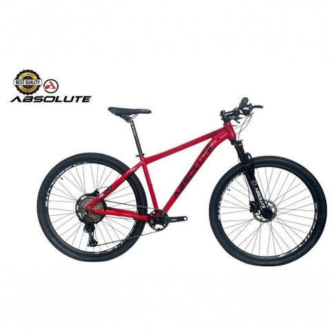 Bicicleta Aro 29 Nero 5 Peças Inteira Absolute 12v Garfo Trava K7 11-52 Freio a Disco Hidráulico