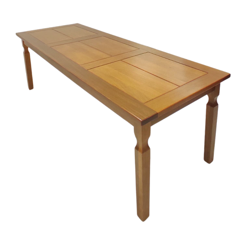 Mesa de Jantar Mineirinha 2,50m Madeira Maciça