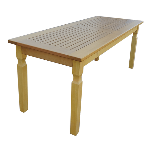 Mesa de Jantar Ripada 2,00m Madeira Maciça