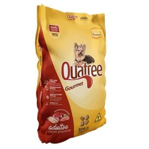 Ração Quatree Gourmet Cães Adultos Raças Pequenas 3Kg
