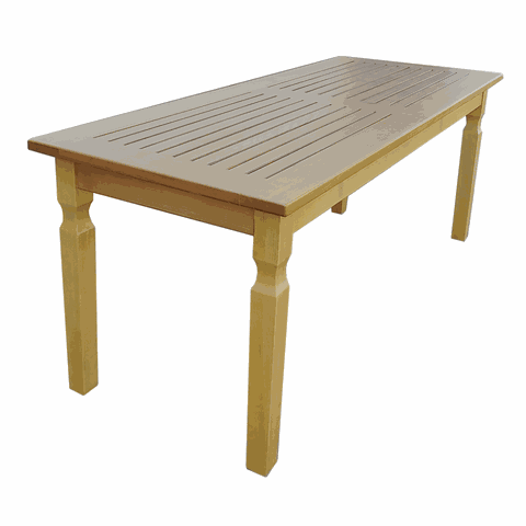 Mesa de Jantar Ripada 1,60m Madeira Maciça