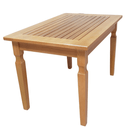 Ver imagem 1 de Mesa de Jantar Ripada 1,20m Madeira Maciça