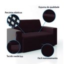 Ver imagem 5 de Sofá-cama Dobrável 2 Lugares Pratik 5000 Mamflex - Marrom - Suede