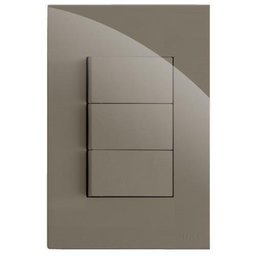 Kit Interruptor Triplo 2 Paralelo 1 Simples 4x2 Brg11078-7fe - 1