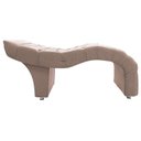 Ver imagem 6 de Maca Estética Estofada Capitonê Salão Design de Sobrancelhas - Rose Gold