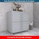 Ver imagem 6 de Mapoteca 10 Gavetas Pandin 120cm (larg) Inmetro Tampo Mdp Cinza