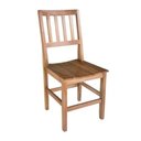 Ver imagem 4 de Conjunto Mesa Jantar Ripada 1,60M 6 Cadeiras Confort Madeira Maciça