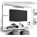 Ver imagem 2 de Painel Tv 42 Polegadas Mônaco Cambel Branco