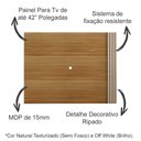 Ver imagem 5 de Painel TV Natural e Off White