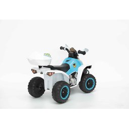 Mini Quadriciclo Eletrico Infantil 6v Branco - Importway - 2