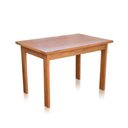 Ver imagem 3 de Conjunto Mesa Jantar Ripada 1,20M 4 Cadeiras Confort Madeira Maciça