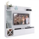 Ver imagem 2 de Estante para TV e Home Theater até 60 Polegadas 200CMX180CM 1 Porta de Veneza Branco