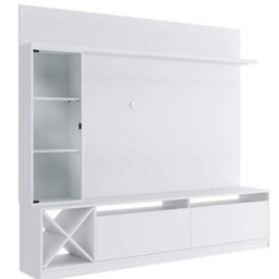 Estante Home para TV até 60 Polegadas 1 Porta de Vidro Veneza - 4 Estante Home para TV até 60 Polegadas 1 Porta de Vidro Veneza - 4