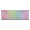 Ver imagem 1 de Teclado Mecânico Gamer sem Fio Fortrek Gravity Air - Abnt2 - 2.4ghz - Rgb - Switch Brown - Branco