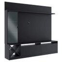 Ver imagem 4 de Estante para TV e Home Theater até 60 Polegadas 200CMX180CM 1 Porta de Veneza Preto