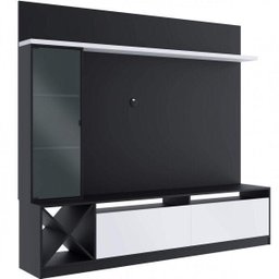 Estante Home Para TV até 60 Polegadas 1 Porta de Vidro Veneza - 4 Estante Home Para TV até 60 Polegadas 1 Porta de Vidro Veneza - 4