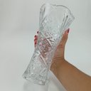 Ver imagem 2 de Vaso Vidro Transparente Lile 23 x 23 x 13cm