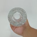 Ver imagem 6 de Vaso Vidro Transparente Lile 23 x 23 x 13cm