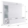 Rack com Painel para TV até 50 Polegadas com Adega e Cristaleira Sorrento  - 3