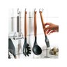 Kit Utensílios Silicone para Cozinha Premium 12 Peças - Preto - 6
